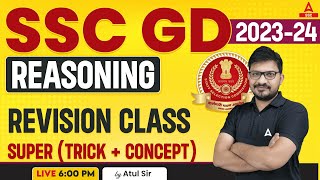 SSC GD 202324  SSC GD Reasoning by Atul Awasthi  SSC GD Reasoning Trick amp Concept  Lec1 [upl. by Aisel109]