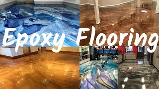 Metallic Epoxy Flooring Designs  Advantages amp Disadvantages  About Epoxy Paints [upl. by Eixel]