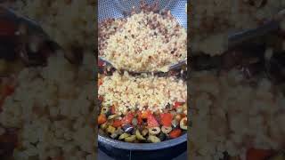 FREGOLA PASTA WITH EGGPLANT 🍆🍅 so tasty [upl. by Hulton]