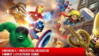 Guide Lego Marvel Superheroes  Rebooted Resuited Minikit Locations  The Unhinged Gamer [upl. by Glad]