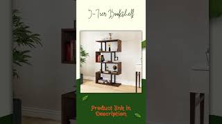 5 tire book shelves Z shape book shelf Multifunctional book shelf Decorative shelves [upl. by Neetsuj]