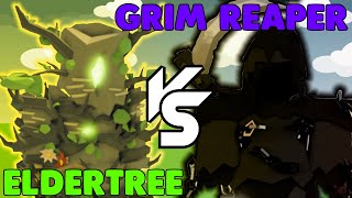 NEW Grim Reaper VS ElderTree in Roblox Bedwars [upl. by Niwrad743]