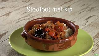 Recept Stoofpot met kip pruimen en [upl. by Sophey]