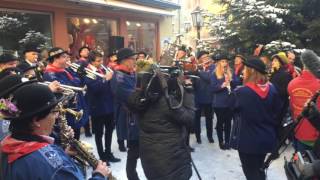 Narrenmarsch Rottweil Heilig drei König 2017 Abstauben [upl. by Anuaik]