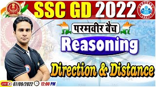 Direction amp Distance Reasoning Tricks SSC GD Reasoning 27 Reasoning For SSC GD SSC GD Exam 2022 [upl. by Llyrehc]