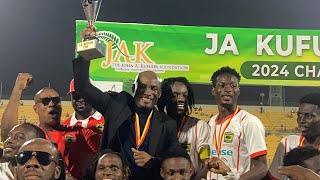 Asante Kotoko Trophy Presentation amp Celebrations  JA Kufour Cup [upl. by Ardeid]