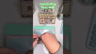 🔥 Cash stuffing that’s hot cashstuffing cash money budget savingschallenges cats [upl. by Jacobah]