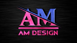 A M Logo Design On android and Ios phone A M Logo In Pixxellab By Gdl EditzGDLEDITZsubscribe😍 [upl. by Nwahsat]