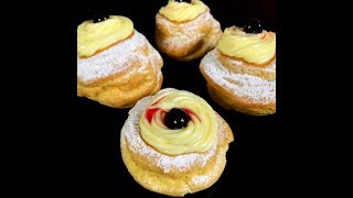 Zeppole di San Giuseppecotte al forno 😍😍ricetta semplice by Alta Cucina [upl. by Nomis]