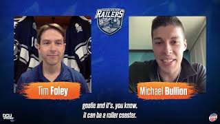 BULLY IN THE BUILDING Michael Bullion  Worcester Railers 202425 Player Signing Interview [upl. by Nadeau]