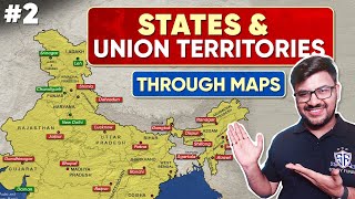 L02States and Union Territories in India I Geography Mapping Series 20 [upl. by Ihtraa]