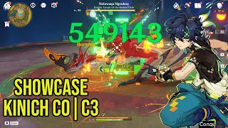 Showcase Kinich C0C3  Kinich C0 VS Raiden  Genshin Impact [upl. by Selwyn]