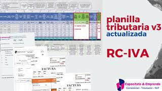 como elaborar planilla tributaria v3 2022 Excel en Bolivia [upl. by Pelligrini134]