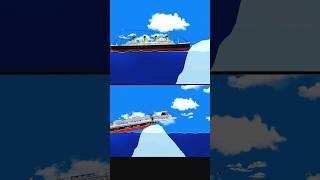 Titanic Vs Iceberg 1 [upl. by Firman]