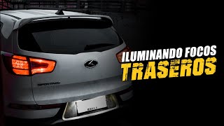 Cómo iluminar focos traseros de la Kia Sportage 💡 [upl. by Daenis]