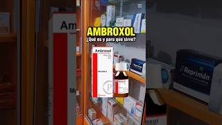 Ambroxol para que sirve dosis y como tomar farmacologia farmacia medicamentos medicina [upl. by Etram]