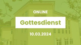 Geduldig in Erwartung  Gemeinde Gottes Pforzheim  10032024 [upl. by Engelbert1]