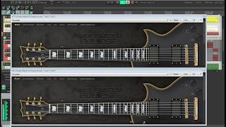 Ample Metal Eclipse Ample Sound AME2 test rhythm guitars 2ampdemo track [upl. by Adnilema]