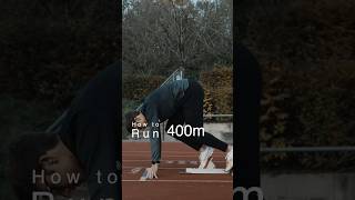 How to run 400mtr🖤⚡🏃🏻‍♂️🐆 athletics 400mtr running sprinting viralshort vial [upl. by Burford871]