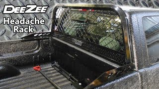 Project Frankenstein DEE ZEE Aluminum Headache Rack Install Silverado [upl. by Attenol]