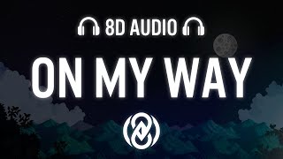 DaWave amp Alltair  On My Way Lyrics  8D Audio 🎧 [upl. by Tomkin629]