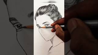 Try this trick for easy draw ✍️💖💕💘pencilartsworld artdrawing [upl. by Yi523]