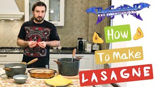 DragonForce How to Make Lasagne with Drummer Gee Anzalone [upl. by Electra]