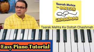 Bhide Background Music  Bhide Old BGM Hamare Zamane Mein  TMKOC  Bhide BGM Piano Tutorial [upl. by Nelda]