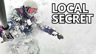 The Local Powder Snowboarding Secret [upl. by Ajat]