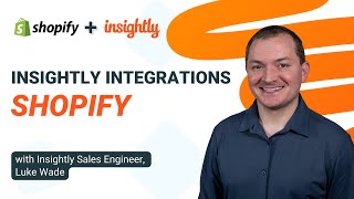 Insightly CRM x Shopify — AppConnect Integration Demo [upl. by Gerg]