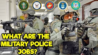 EVERY MILITARY POLICE JOB EXPLAINED [upl. by Raycher]