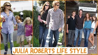 Julia Roberts Husband  Kids And Life Style [upl. by Eihcra]