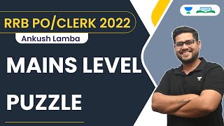 Mains Level Puzzle  Set 1  RRB POCLERK 2022  Ankush Lamba  Bankers Hub [upl. by Becket]