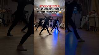 Peaky Blinders dances jumpstyle at wedding 😱🤯 [upl. by Ticknor764]