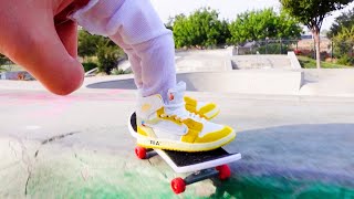 BEST OF FINGER SKATEBOARD  Fingerboard tricks  Funny Fingerboarding  Tech Deck  Finger Shoes [upl. by Lenroc]