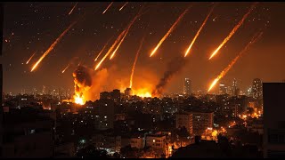 6 minutes ago 4000 Iranian cruise missiles fired at downtown Tel Aviv Israel [upl. by Enneicul608]