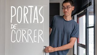 Dicas sobre PORTAS DE CORRER [upl. by Dyanna440]