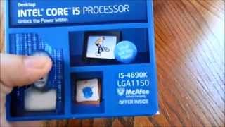 INTEL CORE I5 PROCESSOR I5 4690K [upl. by Avehstab]