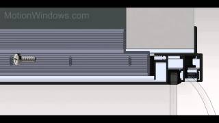 How to Install a Motion Window Brand Aluminum Window [upl. by Lyndes]