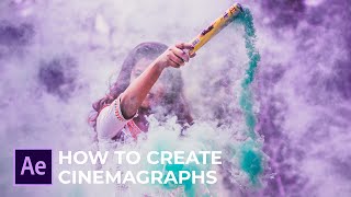 Create Amazing CINEMAGRAPHS with VIDEO in After Effects  Tutorial [upl. by Argyres464]