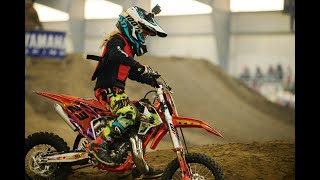 Last Arenacross race on the 2024 KTM SX50 Factory Edition [upl. by Eilerua]