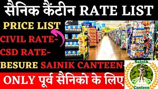 Canteen Franchise लेने से पहले ये video जरूर देखें और सैनिक कैंटीन गनेड़ी के product की price जानें [upl. by Josiah70]