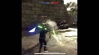 Not the greatest fight but the most perfect parries  Starwars Battlefront II [upl. by Kehoe219]