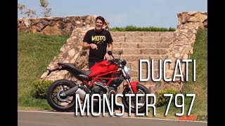 TESTE DUCATI MONSTER 797 [upl. by Taft]