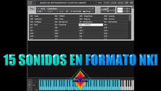 BANCO DE INSTRUMENTOS DE TODO 78🎼🎹🥁🎷🎺🎸🎻SAMPLES NKI😱KONTAKT 5 KONTAKT 6 amp Kontakt 7😱By LMTYM🔥💯 [upl. by Ivar]