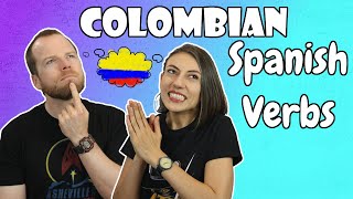 6 Spanish Verbs You Must Know In Colombia [upl. by Photina443]