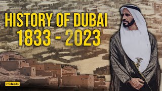 Dubai 1833 to 2023  Evolution of the Dubai  Dubai History  Dubai Documentary  Info Feeds [upl. by Algy]