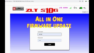 All in One Firmware ZLTS10G Update [upl. by Ahsial710]