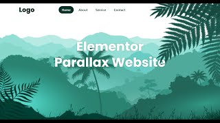 Elementor Parallax Scrolling Website No Code or Additional Plugins Required [upl. by Fadas804]