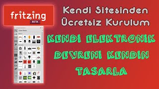 Fritzing Ücretsiz İndir amp Breadboard Üzerine Elektronik Devre Kurma [upl. by Ahsratan227]